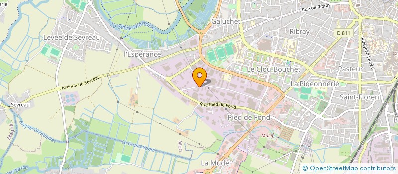 localisation de l'entreprise PORT L'HOUMEAU à NIORT