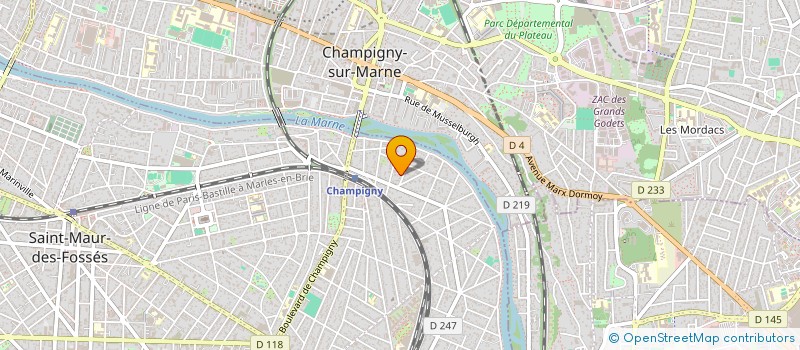 localisation de l'entreprise PORT LALANDE à SAINT-MAUR-DES-FOSSES