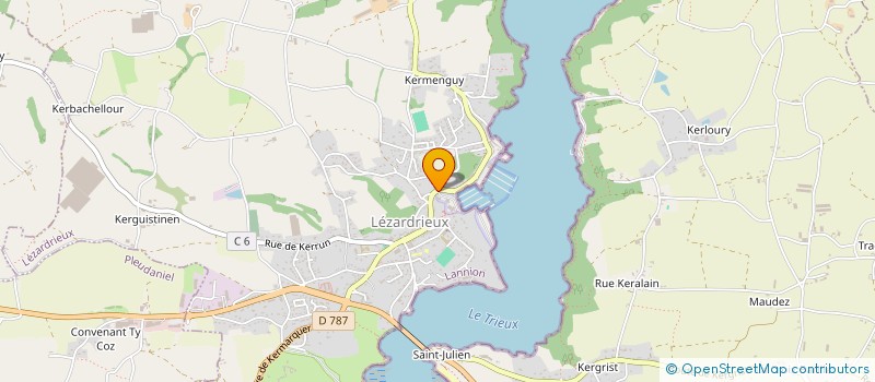 localisation de l'entreprise PORT LEZARD  LEZARDRIEUX
