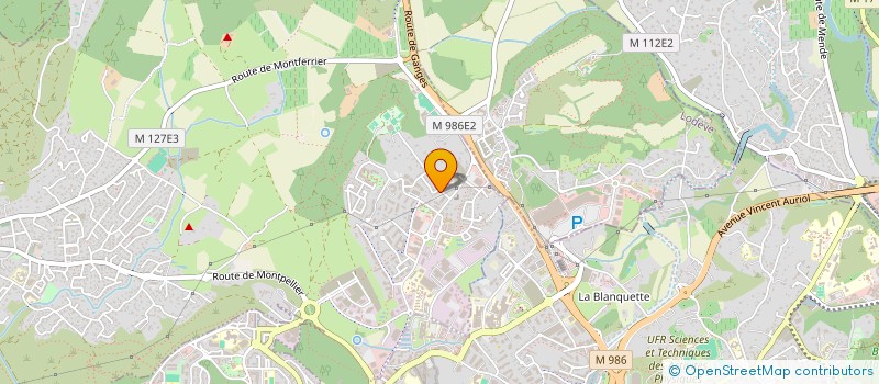 localisation de l'entreprise PORT MARIANNE  GRABELS