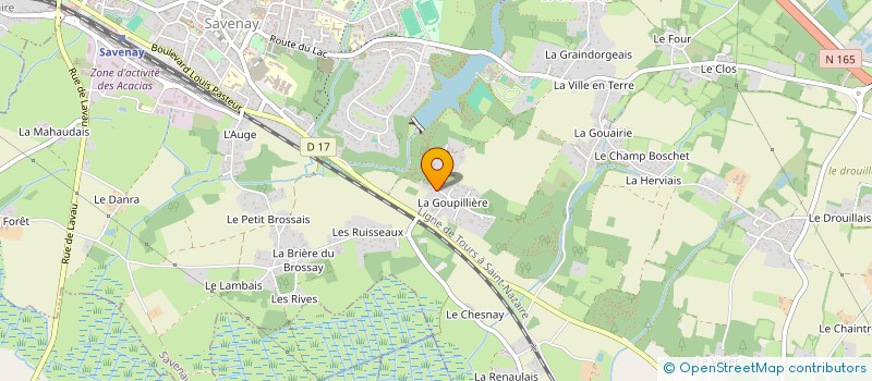 localisation de l'entreprise PORT MORIN  SAVENAY