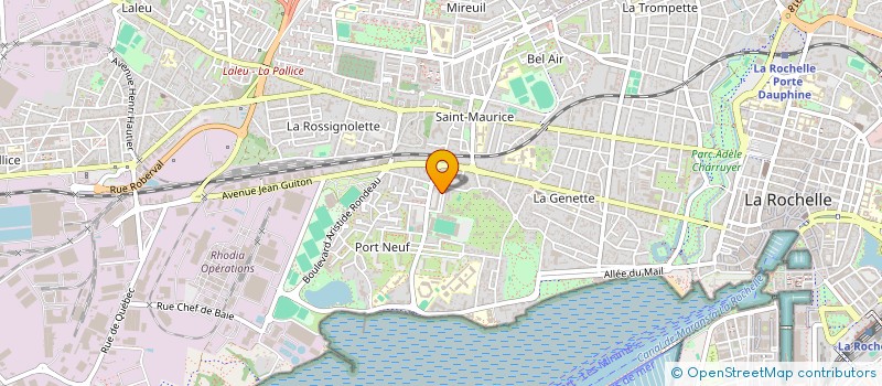 localisation de l'entreprise PORT NEUF PIZZAS  LA ROCHELLE