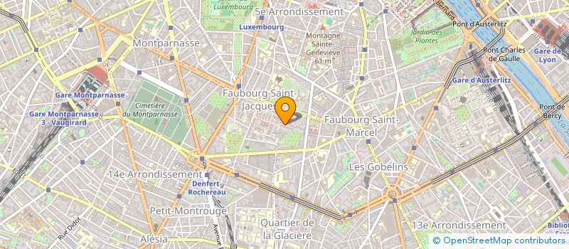 localisation de l'entreprise PORT ROYAL  PARIS