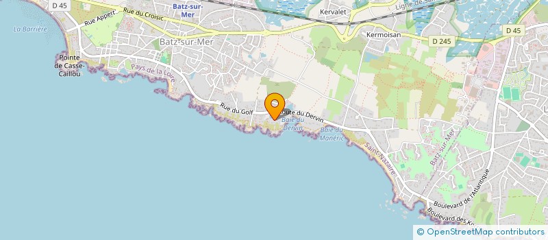 localisation de l'entreprise PORT ROYAL  BATZ-SUR-MER