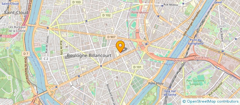 localisation de l'entreprise PORTA NOVA RESIDENTIEL à BOULOGNE-BILLANCOURT