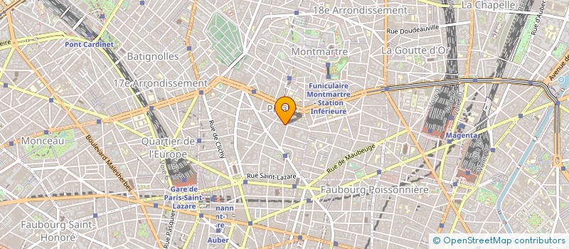 localisation de l'entreprise PORTAFORTUNA  PARIS