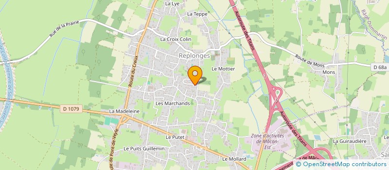 localisation de l'entreprise PORTAIL CLOTURE PAYSAGE INSTHYM PAYSAGE à REPLONGES