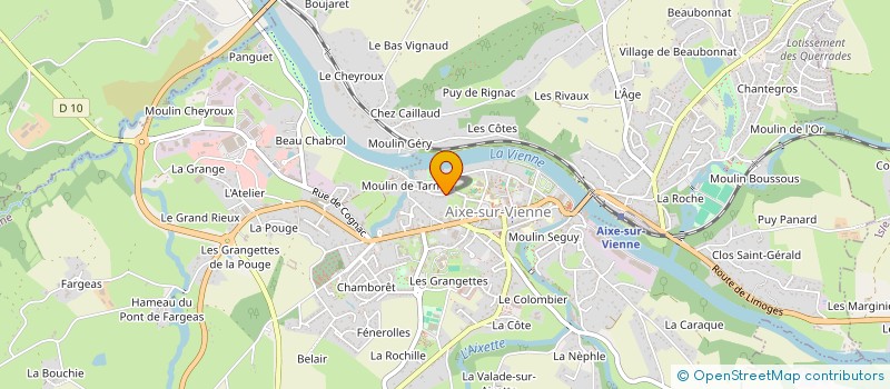 localisation de l'entreprise PORTAIL DE L'ALMA à SAINT-PRIEST-SOUS-AIXE