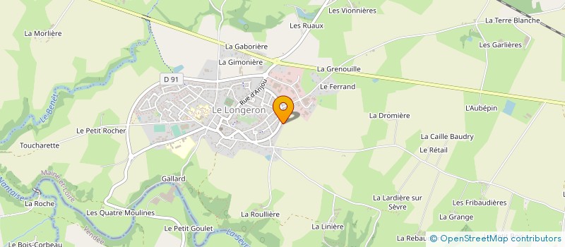localisation de l'entreprise PORTAIL ENCHANTE à SEVREMOINE