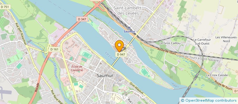 localisation de l'entreprise PORTAIL LOUIS  SAUMUR