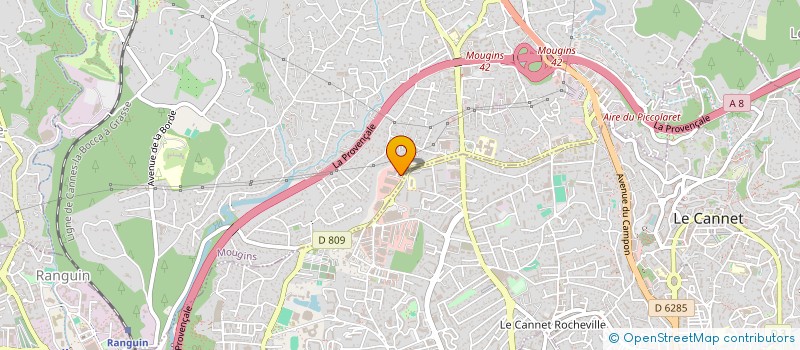 localisation de l'entreprise PORTAIL PLUS à MOUGINS