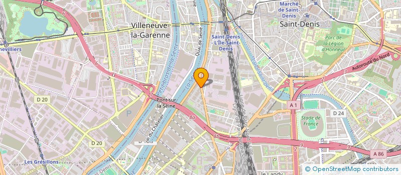 localisation de l'entreprise PORTAL à SAINT-DENIS