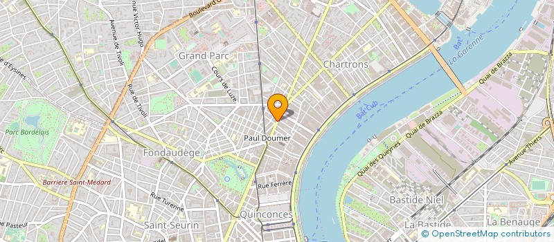 localisation de l'entreprise PORTAL CHOCOLATS à BORDEAUX