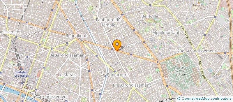 localisation de l'entreprise PORTAL DIMENSION  PARIS