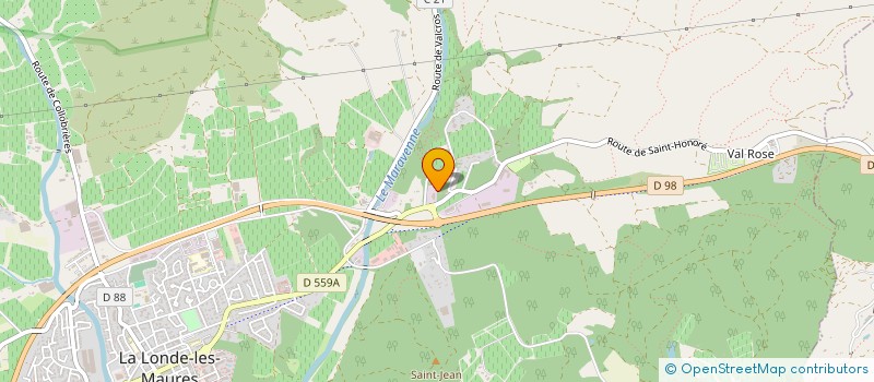 localisation de l'entreprise PORTAL SERGE  LA LONDE LES MAURES