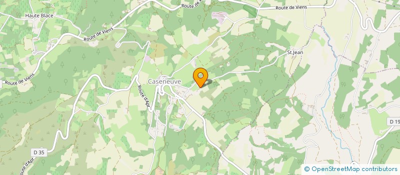 localisation de l'entreprise PORTALET  CASENEUVE