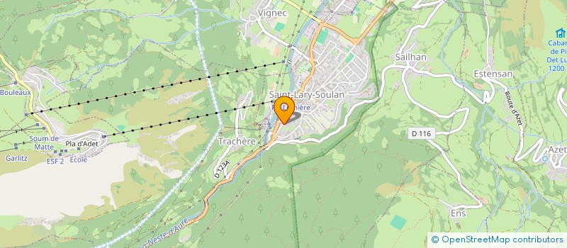 localisation de l'entreprise PORTALIER  SAINT-LARY-SOULAN