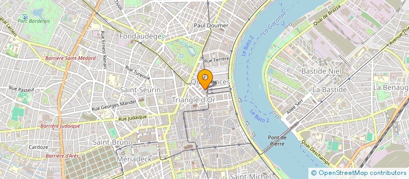 localisation de l'entreprise PORTALIS  BORDEAUX