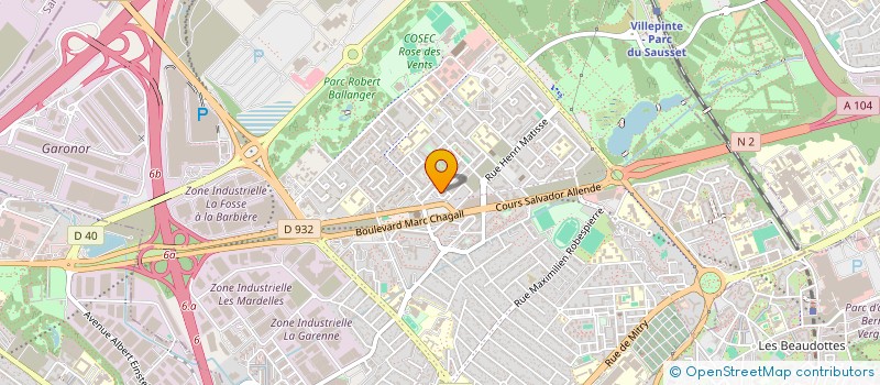 localisation de l'entreprise PORTAPLUS  AULNAY-SOUS-BOIS