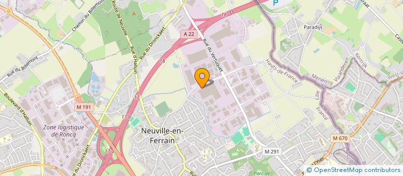 localisation de l'entreprise PORTAPOST-C N R à NEUVILLE-EN-FERRAIN