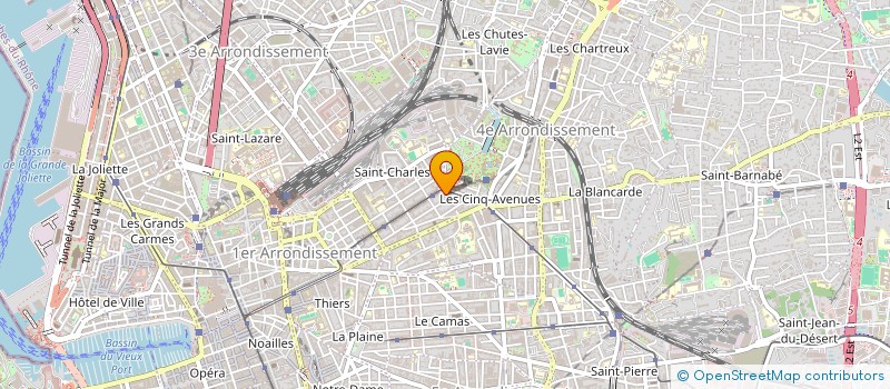 localisation de l'entreprise PORTAX IMMOBILIER à MARSEILLE