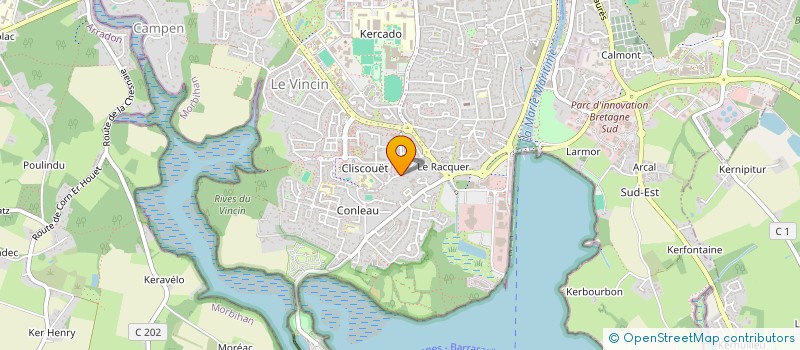 localisation de l'entreprise PORTDEFFE à VANNES