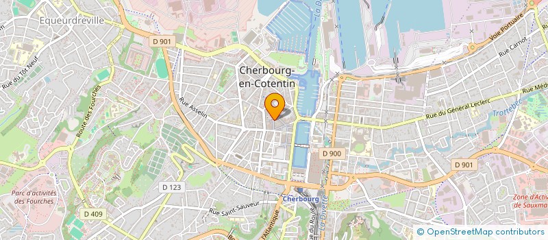 localisation de l'entreprise PORTE 15 à CHERBOURG-EN-COTENTIN