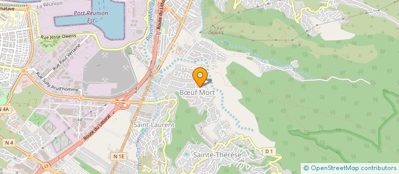 localisation de l'entreprise PORTE A PORTE à LA POSSESSION