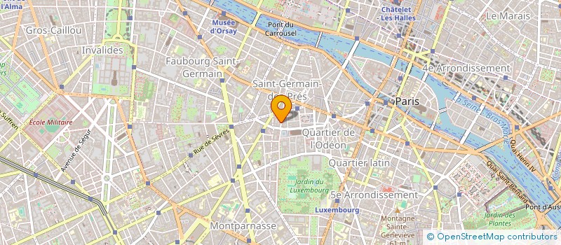 localisation de l'entreprise PORTE BLANCHE  PARIS