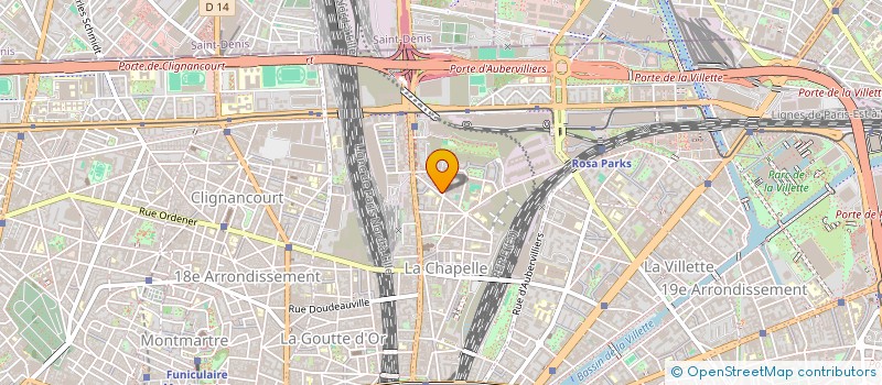 localisation de l'entreprise PORTE BONHEUR  PARIS