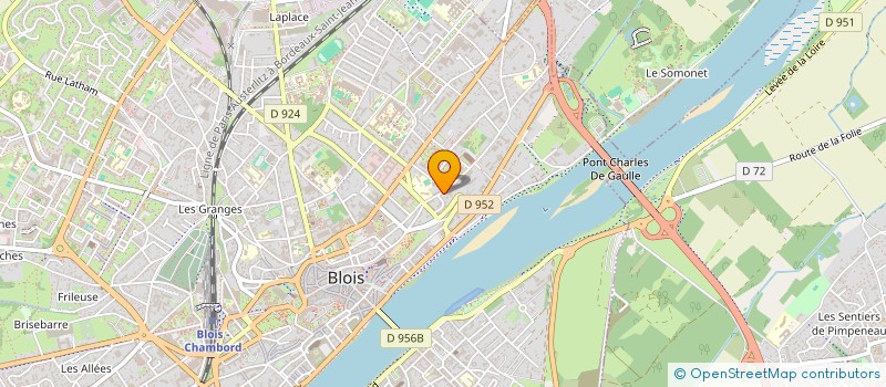 localisation de l'entreprise PORTE CHARTRAINE  BLOIS