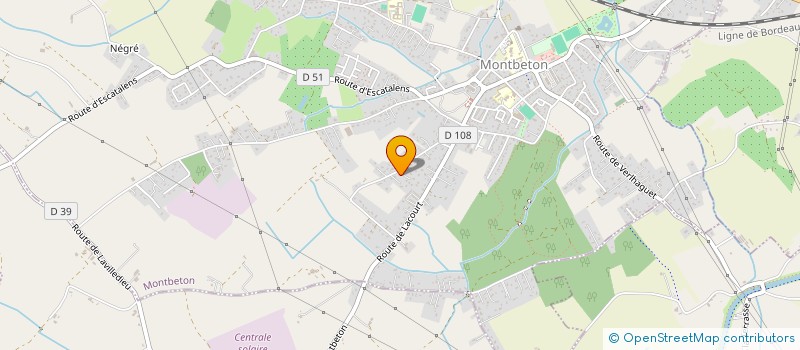 localisation de l'entreprise PORTE CORENTIN  MONTBETON