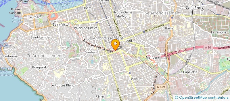 localisation de l'entreprise PORTE D'ASIE à MARSEILLE