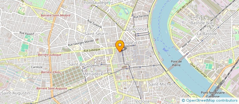 localisation de l'entreprise PORTE DIJEAUX 78 à BORDEAUX