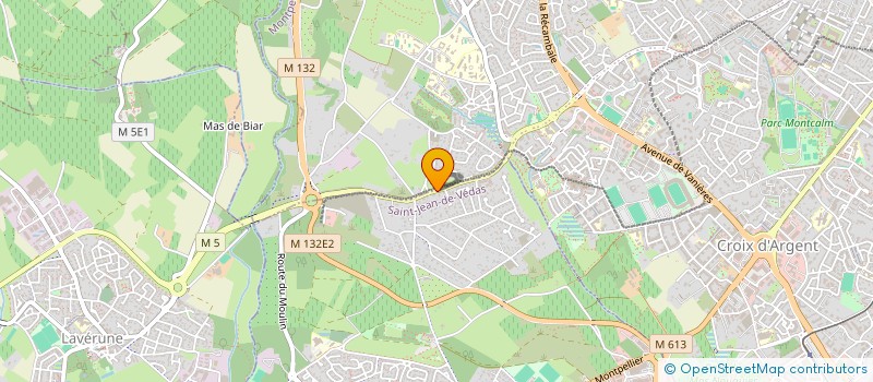 localisation de l'entreprise PORTE OUEST  SAINT-JEAN-DE-VEDAS