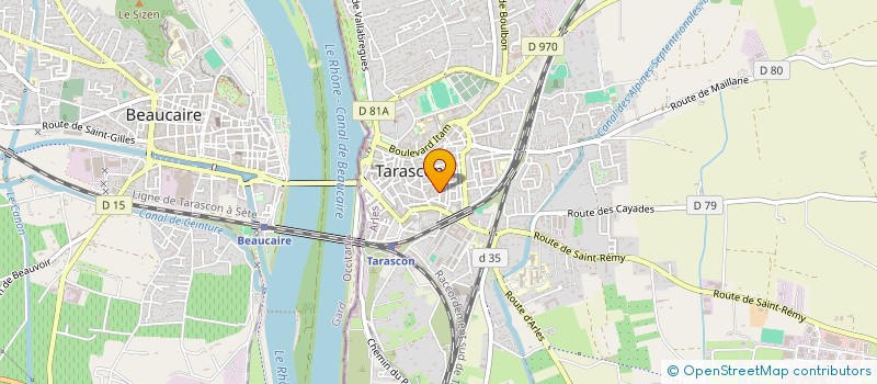 localisation de l'entreprise PORTE OUVERTE AUX PARENTS  TARASCON