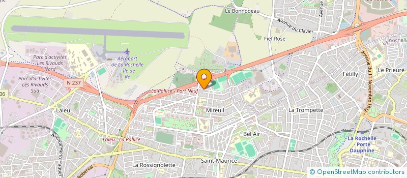 localisation de l'entreprise PORTE PLUME à LA ROCHELLE
