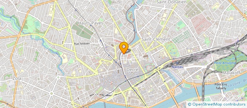 localisation de l'entreprise PORTE VOIX à NANTES