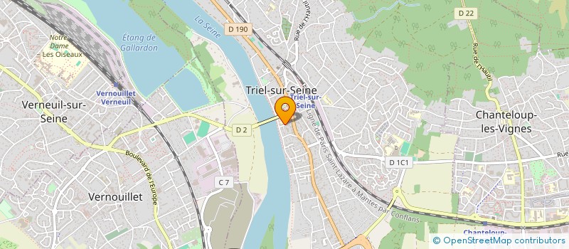 localisation de l'entreprise PORTE VOIX à TRIEL-SUR-SEINE