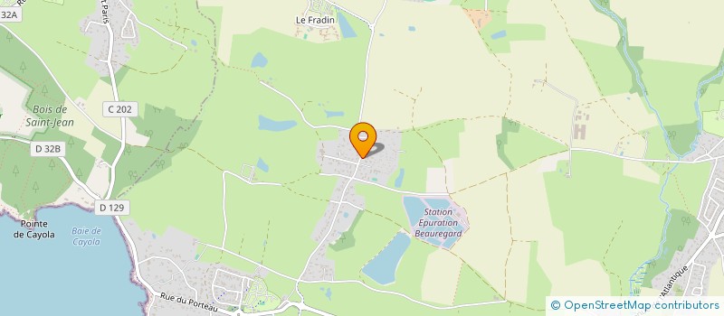 localisation de l'entreprise PORTEAU CONSEIL  TALMONT-SAINT-HILAIRE