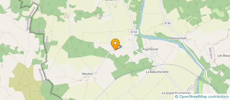 localisation de l'entreprise PORTEAU SCI à MERIGNY