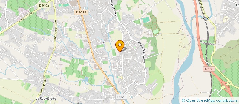 localisation de l'entreprise PORTEE DE LA NOTE  SAINT-CHRISTOL-LEZ-ALES