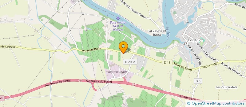localisation de l'entreprise PORTELLI à TERSSAC
