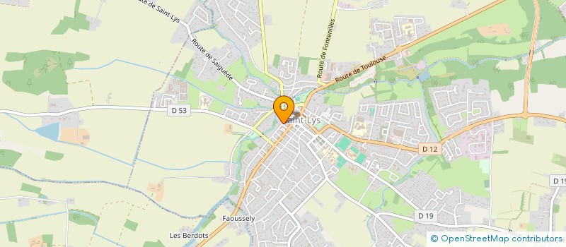 localisation de l'entreprise PORTENSEIGNE  SAINT-LYS