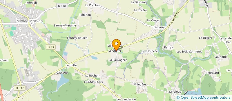 localisation de l'entreprise PORTER NICOLAS MACONNERIE RENOVATION à MINIAC-MORVAN