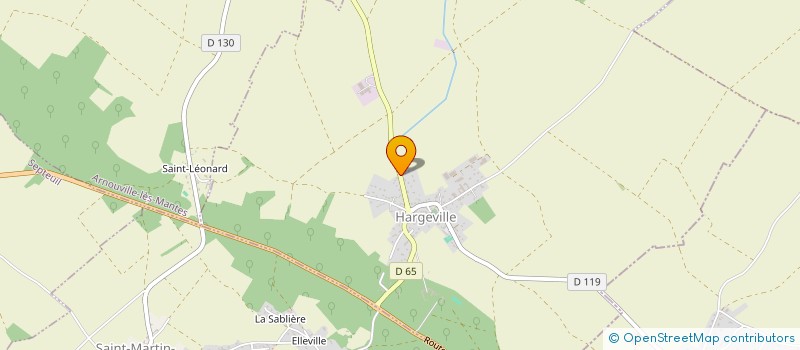 localisation de l'entreprise PORTES ET FERMETURES SERVICES à HARGEVILLE