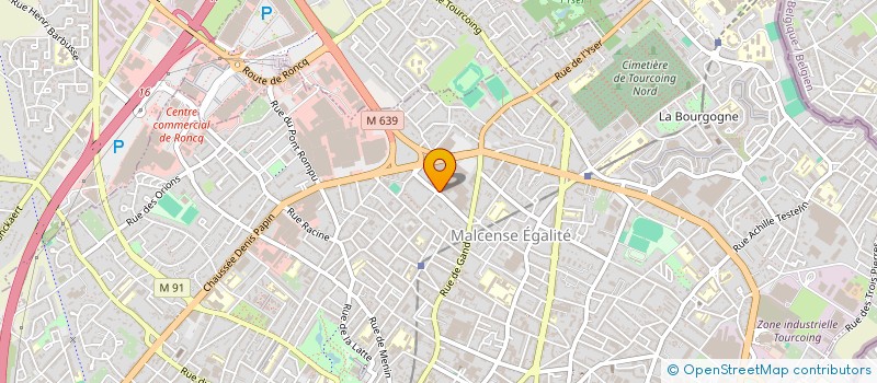 localisation de l'entreprise PORTES & PROTECTIONS à TOURCOING