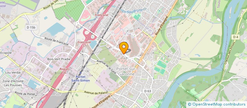 localisation de l'entreprise PORTET ESTHETIQUE à PORTET-SUR-GARONNE