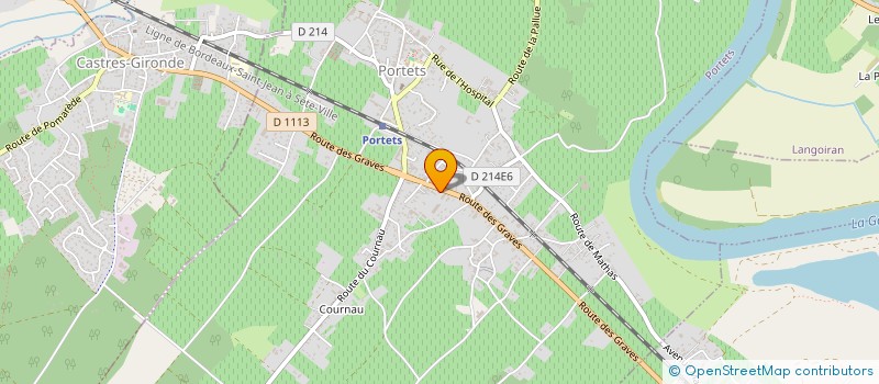 localisation de l'entreprise PORTETS OPTIQUE  PORTETS