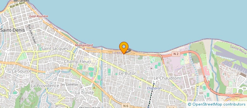 localisation de l'entreprise PORTEURS D'EAU à SAINT-DENIS